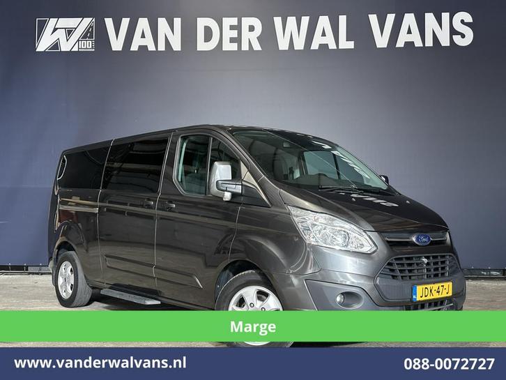 Ford Tourneo Custom 2.0 TDCI *MARGE, Geen btw, Geen bpm* 131, Auto's, Ford, Bedrijf, Te koop, Overige modellen, ABS, Airbags, Airconditioning