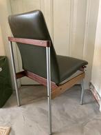 Vintage design thereca fauteuil - Deens design, Huis en Inrichting, Fauteuils, Metaal, 75 tot 100 cm, Zo goed als nieuw, 50 tot 75 cm
