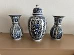 Brocante kaststel delfsblauw, Antiek en Kunst, Ophalen
