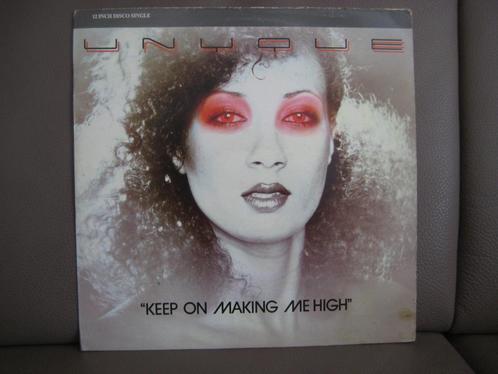 Unyque – Keep On Making Me High / Grand Slam, Cd's en Dvd's, Vinyl | Dance en House, Zo goed als nieuw, Disco, 12 inch, Ophalen of Verzenden