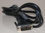 Kabel: DVI-D male single link – HDMI male, Gebruikt, Ophalen of Verzenden