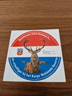 1173 Sticker Vrijwilliger bij het Korps Nationale Reserve, Verzamelen, Ophalen of Verzenden, Zo goed als nieuw, Overige typen