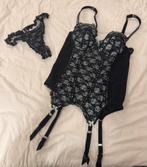 Bustier en string Dita von Teese, Dita von Teese, Ophalen of Verzenden, Zwart, Body of Korset