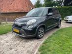 Fiat 500 L 0.9 TwinAir Trekking-NL AUTO-TREKHAAK-NAVI-PDC-, Voorwielaandrijving, Gebruikt, Euro 6, Leder en Stof