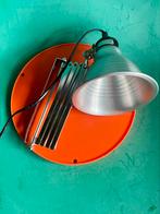 Retro harmonica schaarlamp chrome aluminium jaren 80, Ophalen of Verzenden, Gebruikt, Metaal, Space age