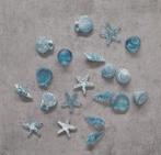 Divers DECORATIE materiaal: schelpjes, bloemetjes, siersteen, Ophalen of Verzenden, Zo goed als nieuw
