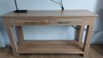 sidetable licht eiken, Huis en Inrichting, Tafels | Sidetables, Ophalen, Gebruikt, 100 tot 150 cm, 25 tot 50 cm