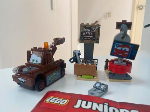 LEGO 10733 Junior Cars 3 Takels Sloopterrein, Kinderen en Baby's, Speelgoed | Duplo en Lego, Zo goed als nieuw, Ophalen of Verzenden