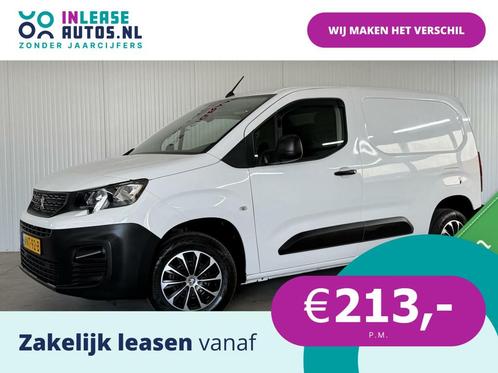 Peugeot Partner 1.5 BlueHDI [Airco,3Pers,CC,Carplay], Auto's, Bestelauto's, Bedrijf, Lease, Financial lease, ABS, Achteruitrijcamera