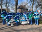 Fleurige loopgroep optocht schelpen, Ophalen, Zo goed als nieuw, Maat 46/48 (XL) of groter, Carnaval