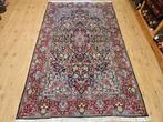 Vintage handgeknoopt perzisch tapijt kirman 246x156, Info@SlatsAntiek.nl, Perzisch, 150 tot 200 cm, 200 cm of meer