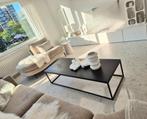 Massief houten salontafel van De Bongerd Loods 5 VT Wonen, Ophalen, Zo goed als nieuw, Rechthoekig, Hotel chique loft