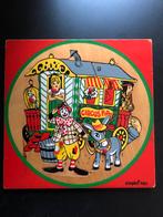 Puzzel circus Pipo de Clown simplex hout vintage, Ophalen of Verzenden, 10 tot 50 stukjes, Zo goed als nieuw