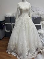 hijab model 34/36 maat bruidsjurk, Trouwjurk, 1053aa, Wit, Ozlem__bahadir@hotmail.com