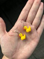 Eendjes oorbellen, Ophalen of Verzenden, Nieuw, Geel, Overige materialen