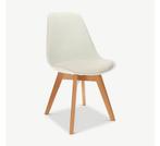 Eetkamerstoelen Scandinavische wit met zachte zit 20 euro, Huis en Inrichting, Stoelen, Ophalen, Nieuw, Wit