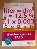Erasmus Education - Werkboek wiscat PABO, Boeken, Verzenden, Erasmus Education, Zo goed als nieuw, Nederlands