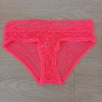 Neon dames slip van kant maat 38 40 Hema sexy damesslip, Hema, Ophalen of Verzenden, Roze, Slip