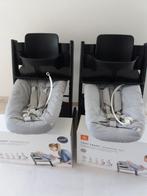 2x Stokke Tripp Trapp kinderstoel, met newbornset en babyset, Ophalen, Gebruikt, Meegroeistoel, Stoelverkleiner