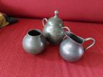 Antiek tinnen servies, Ophalen of Verzenden