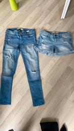 Jeans broeken een kort en lang beide maat 26 Hollister, Blauw, Hollister, Ophalen of Verzenden, W27 (confectie 34) of kleiner