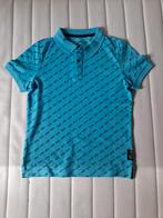 Nieuwe stoere blauwe polo met een surf thema, maat 134/140., Kinderen en Baby's, Kinderkleding | Maat 134, C&A, Nieuw, Ophalen of Verzenden