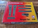 Fleischmann HO rangier set, Ophalen of Verzenden, Gelijkstroom, Rails, Fleischmann