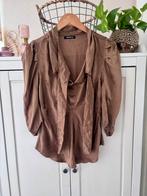 Denham blouse maat xs, Kleding | Dames, Blouses en Tunieken, Denham, Bruin, Ophalen of Verzenden, Zo goed als nieuw