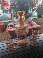 Antiek Likeursetje met Karaf en Glaasjes, Antiek en Kunst, Ophalen of Verzenden