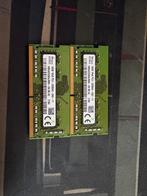 2x 16GB DDR4 3200Mhz SO-DIMM Laptop Geheugen, Computers en Software, RAM geheugen, Gebruikt, 32 GB, DDR4, Ophalen of Verzenden