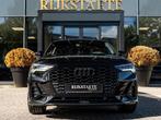 Audi Q3 Sportback 45 TFSI e S-Line|19''|CAMERA|MATRIX|245 PK, Auto's, Audi, Gebruikt, Leder en Stof, Zwart, SUV of Terreinwagen