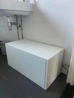 Ikea Wastafelkast met Bakjes - Badkamer Opberger, Ophalen, Kunststof, 50 tot 100 cm, Zo goed als nieuw