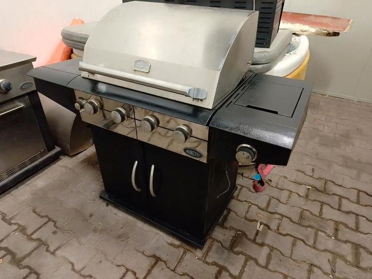 Boretti BBQ met 4 branders en infrarood, Tuin en Terras, Gasbarbecues, Gebruikt, Ophalen of Verzenden
