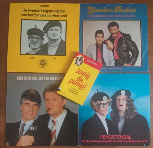 Koot en Bie - 4 lp's + boek Jemig de pemig, Cd's en Dvd's, Vinyl | Nederlandstalig, Gebruikt, Ophalen of Verzenden