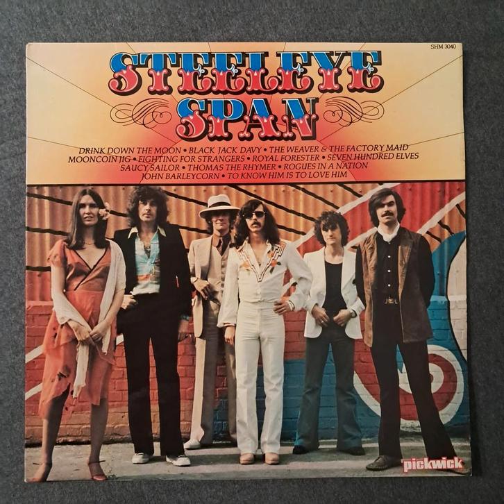 LP Steeleye Span – Steeleye Span, Cd's en Dvd's, Vinyl | Wereldmuziek, Gebruikt, Europees, 12 inch, Verzenden