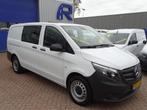Mercedes-Benz Vito 114 CDI Lang L2 DUBBELE CABINE NAVIGATIE, Auto's, Gebruikt, 4 cilinders, 2000 kg, Bedrijf