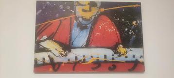 4 Art print op canvas van Herman Brood beschikbaar voor biedingen