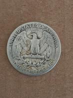 Usa quarter dollar 1942 zilver, Ophalen of Verzenden, Zilver