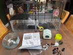 Ferplast hamsterkooi, Dieren en Toebehoren, Kooi, Minder dan 75 cm, Zo goed als nieuw, Hamster