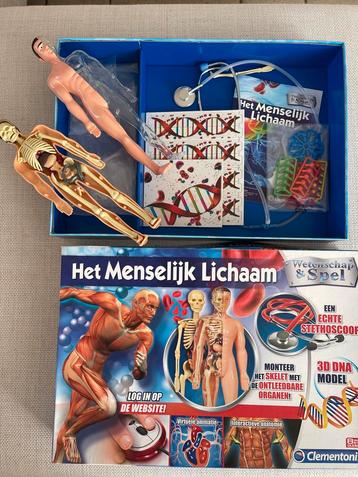 Het Menselijk Lichaam - Wetenschappelijk Spel. Nieuw beschikbaar voor biedingen