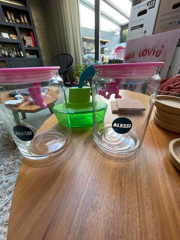 Alessi Hanging Man set + botervloot beschikbaar voor biedingen