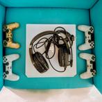 PlayStation 4 pro, headset en 4 controllers, Spelcomputers en Games, Spelcomputers | Sony PlayStation 4, Ophalen, Zo goed als nieuw