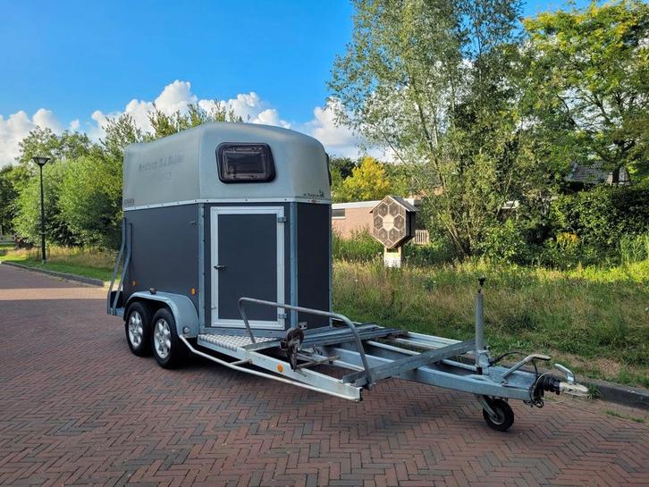 Nieuw opgebouwde ruime Bockmann mentrailer / koetsentrailer, Dieren en Toebehoren, Paarden en Pony's | Trailers en Aanhangwagens