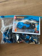 75878 lego speed champions bugatti chiron, Ophalen of Verzenden, Gebruikt, Complete set, Lego