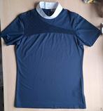 Marineblauw Animo Bukef showshirt maat 40, Dieren en Toebehoren, Paardrijkleding, Dressuur, Ophalen of Verzenden, Zo goed als nieuw