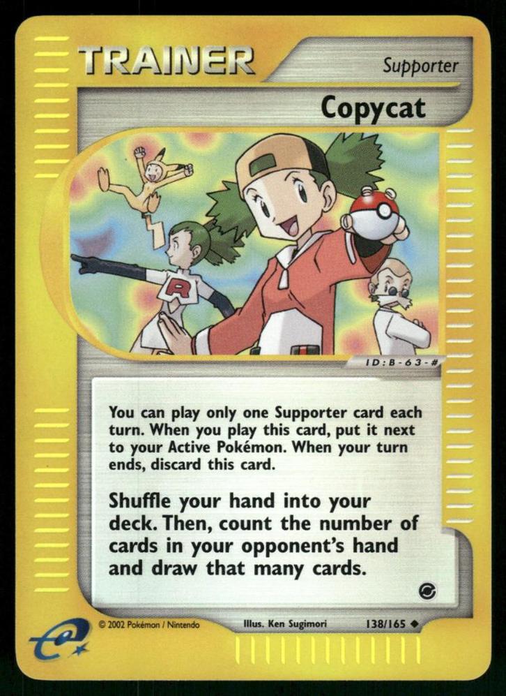 Copycat 138/165 - Expedition Base Set (Reverse Holo), Hobby en Vrije tijd, Verzamelkaartspellen | Pokémon, Gebruikt, Verzenden