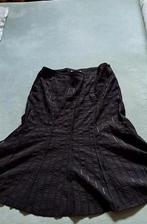 Rok zwart mt 50, Zwart, Maat 46/48 (XL) of groter, Ophalen of Verzenden, Gedragen
