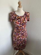 King Louie maat L bloemen retro mona jurk 2264, Maat 42/44 (L), Ophalen of Verzenden, Zo goed als nieuw, Knielengte