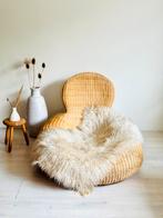 Vintage rotan fauteuil Ikea Storvik, Ophalen, Minder dan 50 cm, Zo goed als nieuw, Nvt