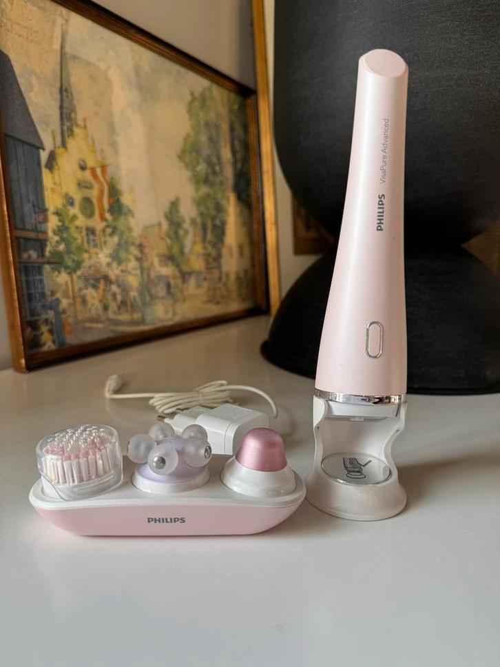 Philips Visapure Advanced, Sieraden, Tassen en Uiterlijk, Uiterlijk | Gezichtsverzorging, Zo goed als nieuw, Reiniging, Gehele gezicht